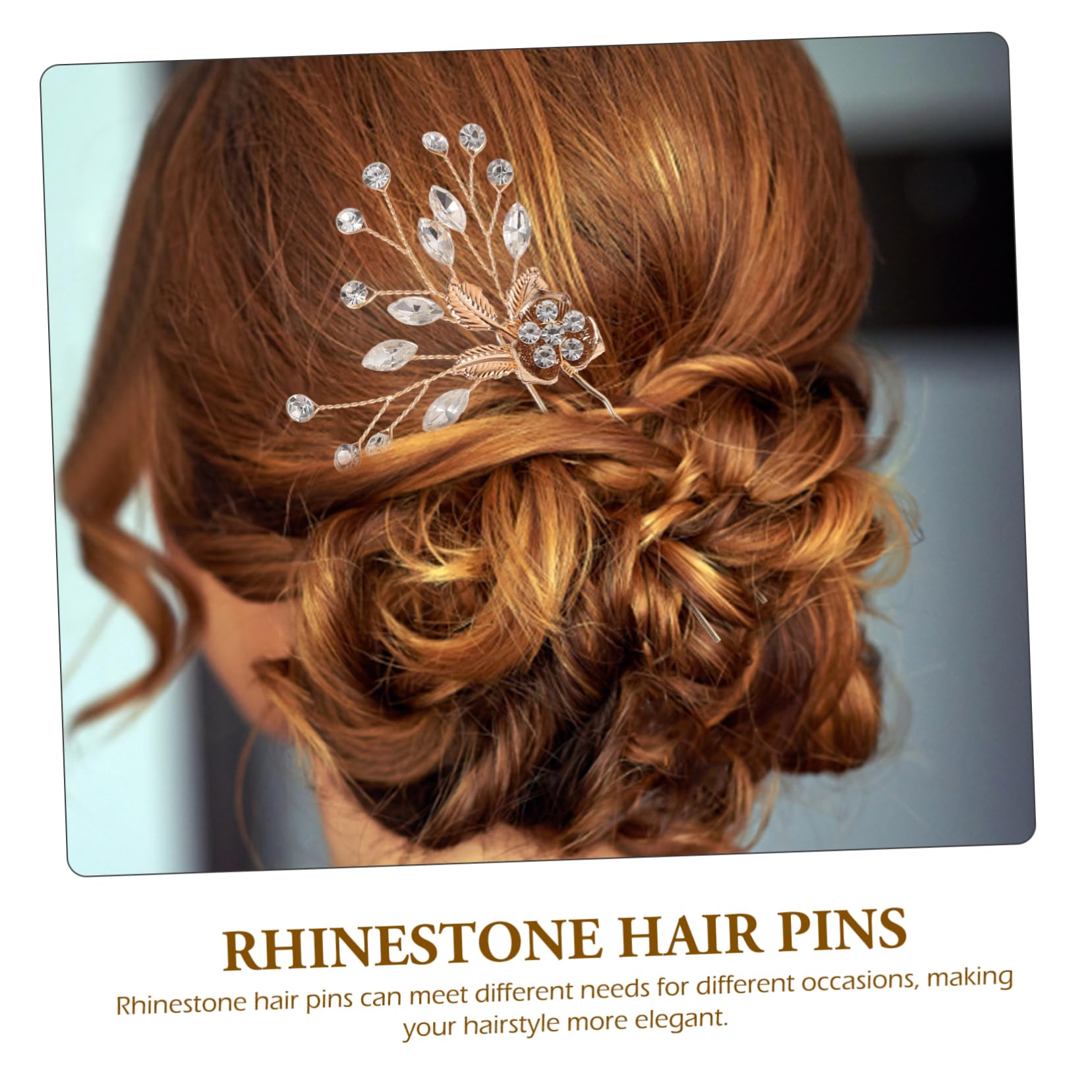 Didiseaon 10 Piezas Tocado De Novia Horquilla De Plata Conjunto De 2 Horquillas De Pelo De Boda Pasador De Pelo Para Mujeres Accesorios Para El Cabello Decoraciones Para El Cabello Para