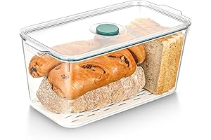 AIEVE Bread Box, Plastic Bread Storage