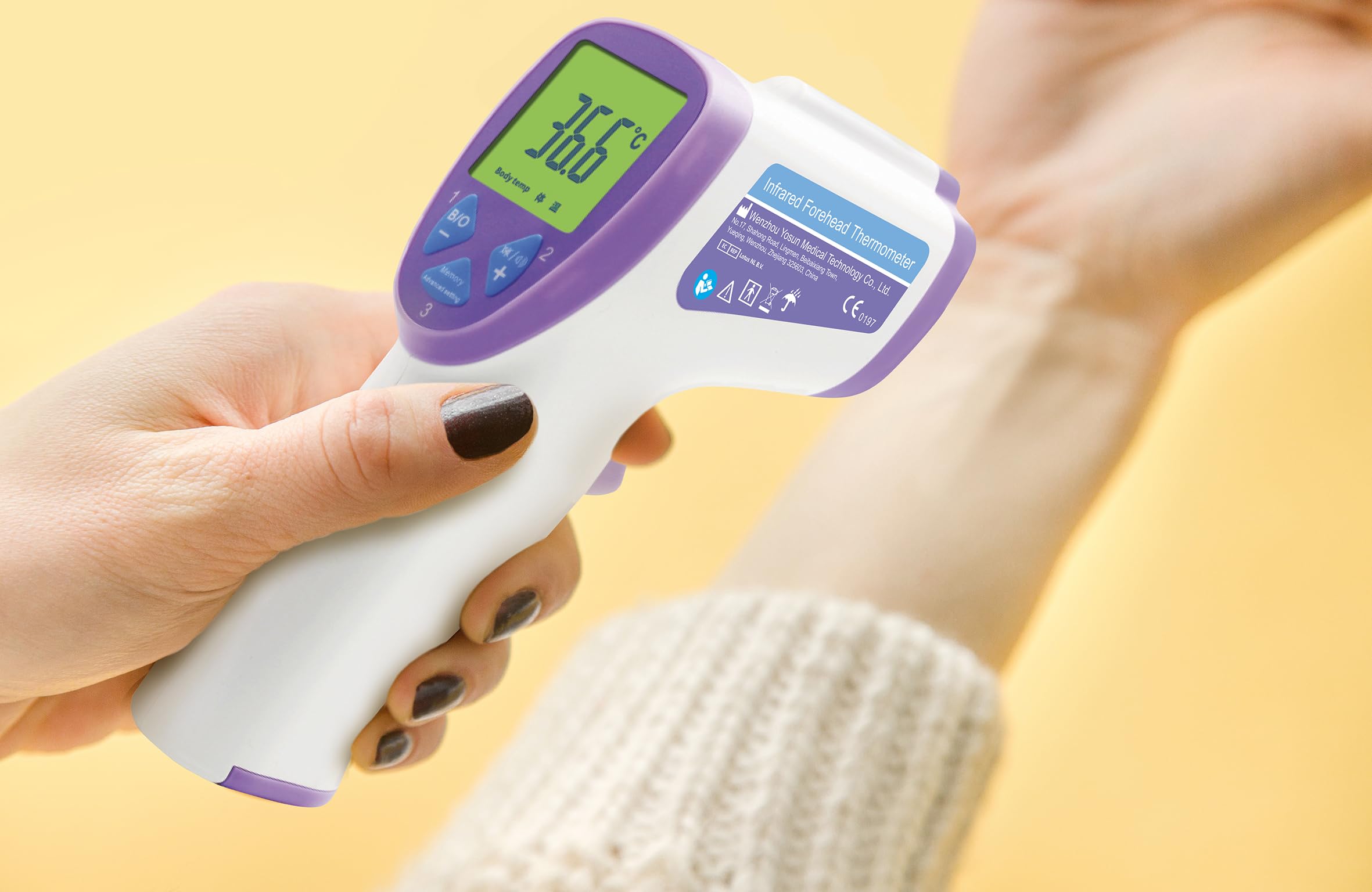 Forhans Fever Tester Notouch - Termómetro de infrarrojos (240 g)