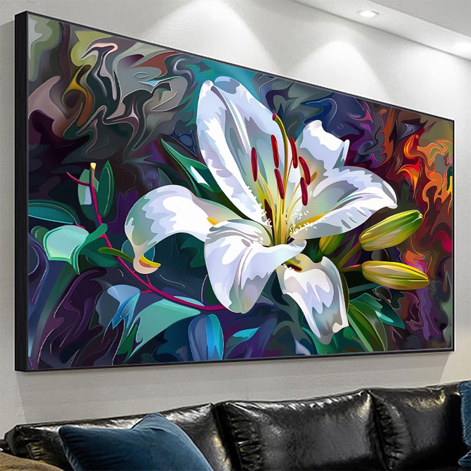 Diamentowy obraz dla dorosłych, obraz na okno, 50 x 100 cm