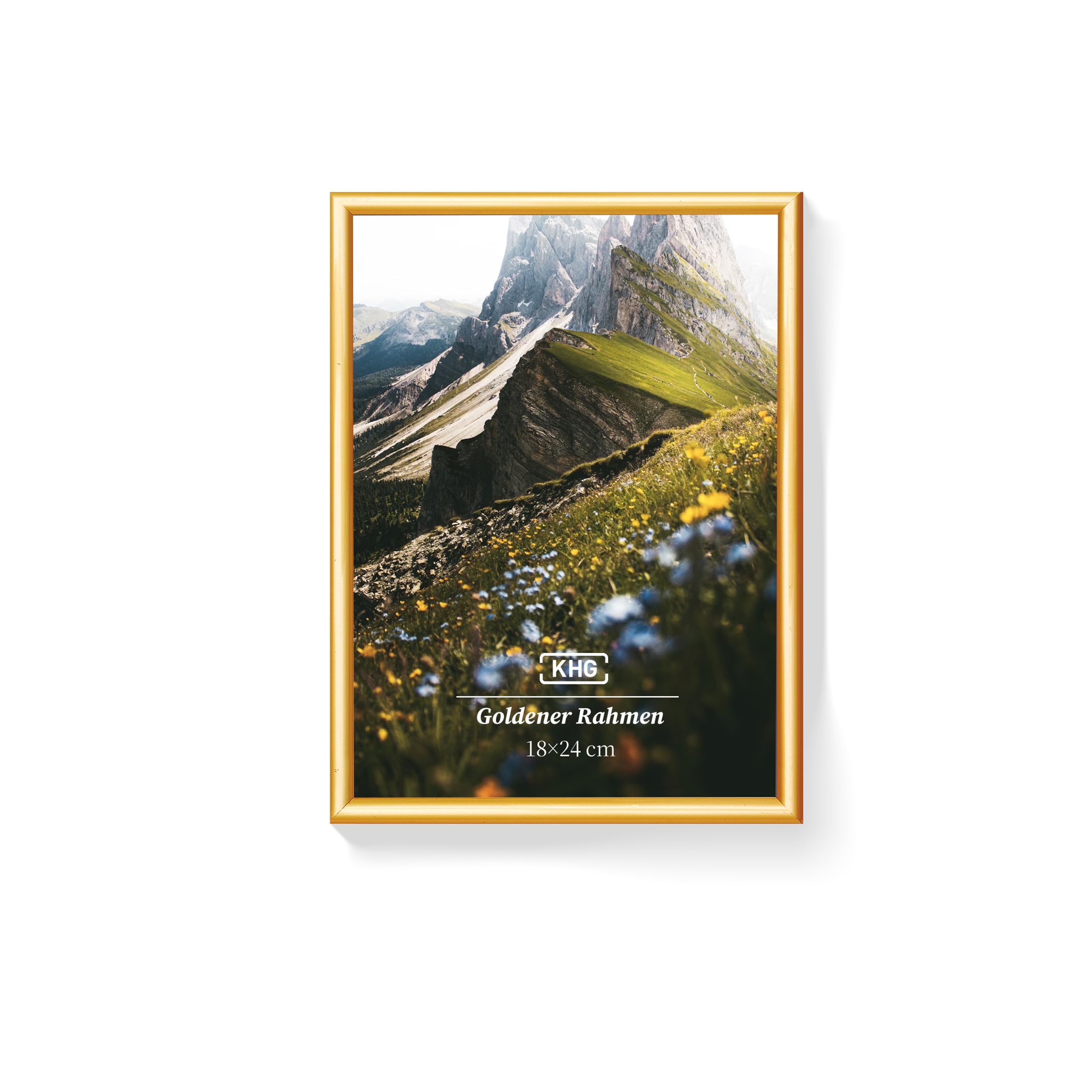 Höffner Kunststoffrahmen Kyoto Gold Kunststoff