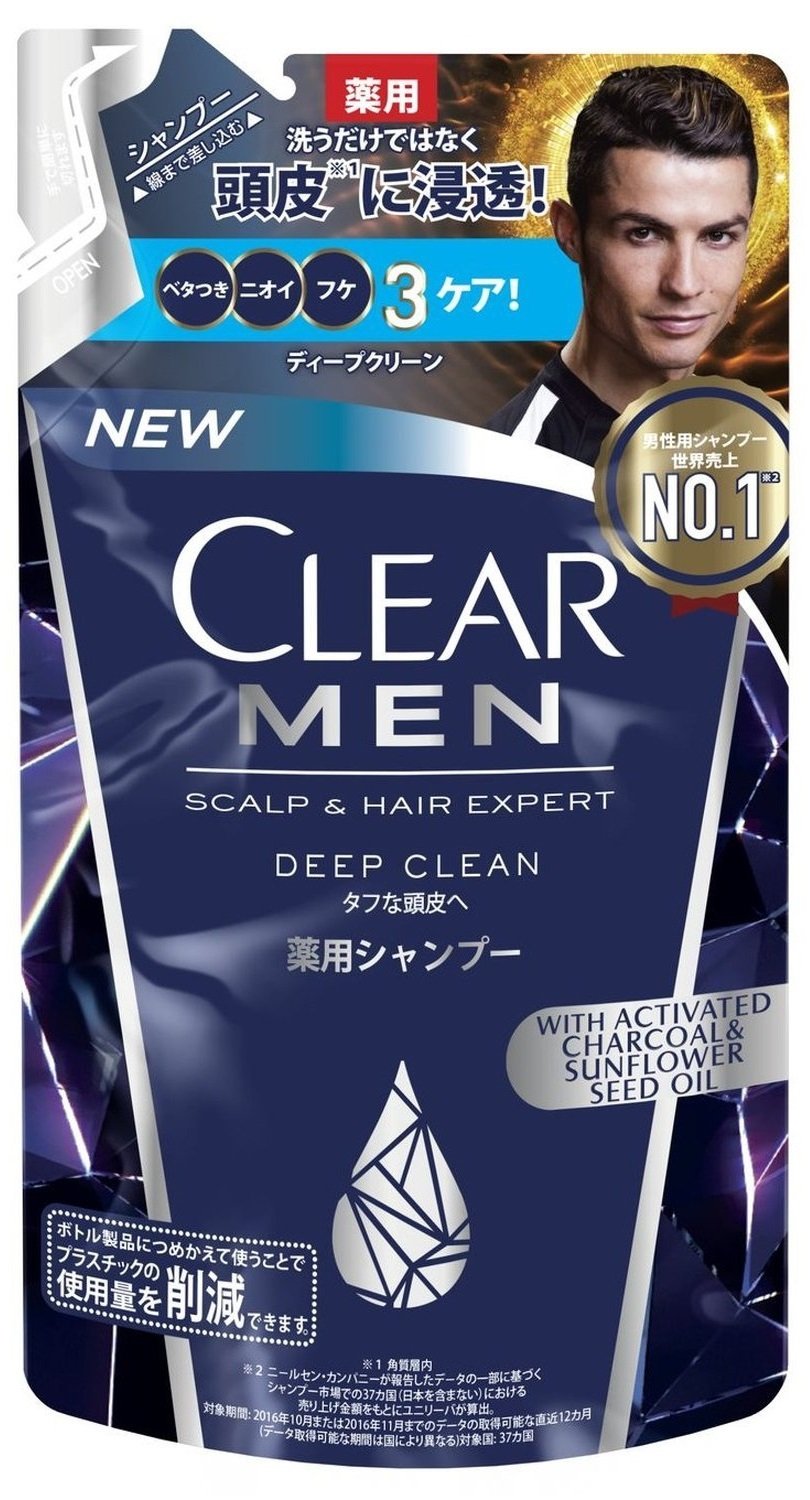 【30個】ユニリーバ クリアMディープクリーンCDつめかえ用 280g Amazon | [医薬部外品] クリア フォーメン ディープクリーン 薬用