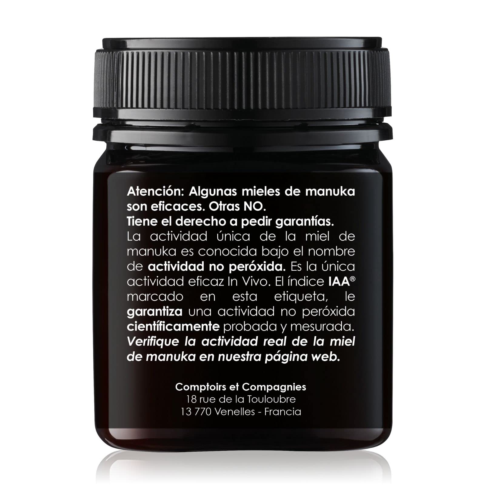 COMPTOIRS ET COMPAGNIES - Miele Di Manuka - MGO 83 - IAA5+ - Nuova Zelanda - 250g