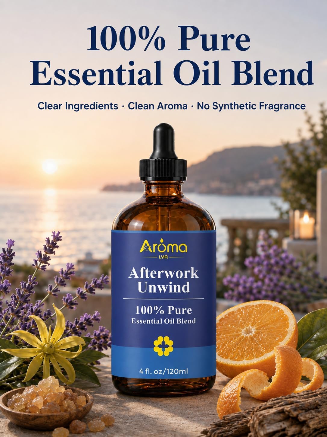 100% Pure Essential Oil Blends - Afterwork Unwind image 2