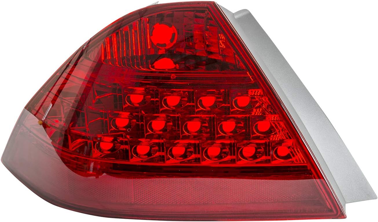 TYC Right Tail Light Assembly Compatible with 2006-2007 Honda Accord