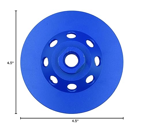 Miniatura 21 de 5 pulgadas x 7/8-5/8 pulgadas. 14 segmentos de diamante Turbo rueda de molienda de la taza, 5 pulgadas diamante muela abrasiva para hormigón