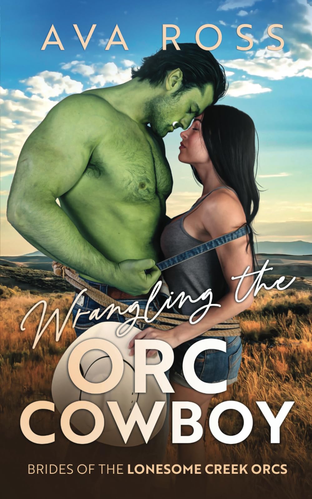 Cover of Wrangling the Orc Cowboy
