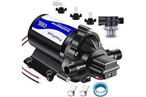 12V DC Water Pressure Booster Diaphragm Pump for RV: Enjoy Fresh Water on the Go