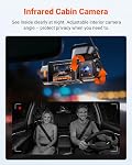 Vantrue New N4S 3 Channel Dash Cam, STARVIS 2 x HDR x IR Night Vision, Front Rear Inside Dashcam for Cars, PlatePix™ Tech, Parking Mode, Wi-Fi, GPS, 2" IPS, Support 1TB Max (RC18)