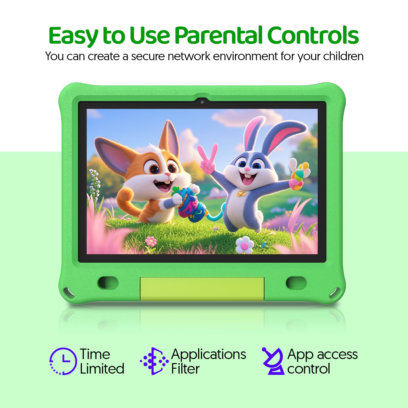 Amazon.com : Fitifun Kids Tablet with Case, 10 Inch Android 15