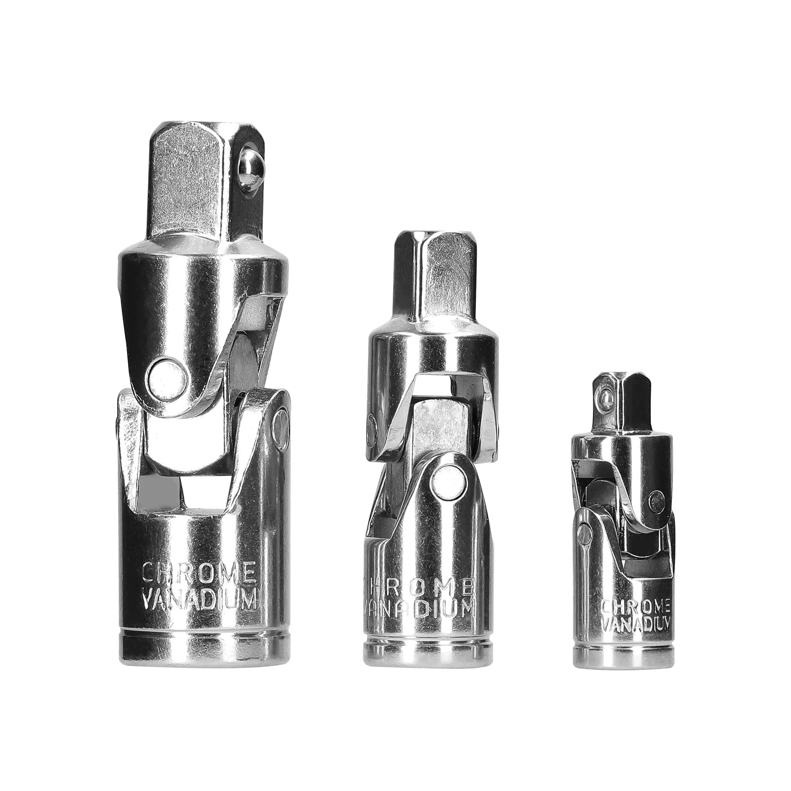 Lot de 16 adaptateurs de douilles pour outils d'entraînement comprenant 9 tiges d'extension, 3 joints universels, 4 douilles à impact, kit d'accessoires professionnels