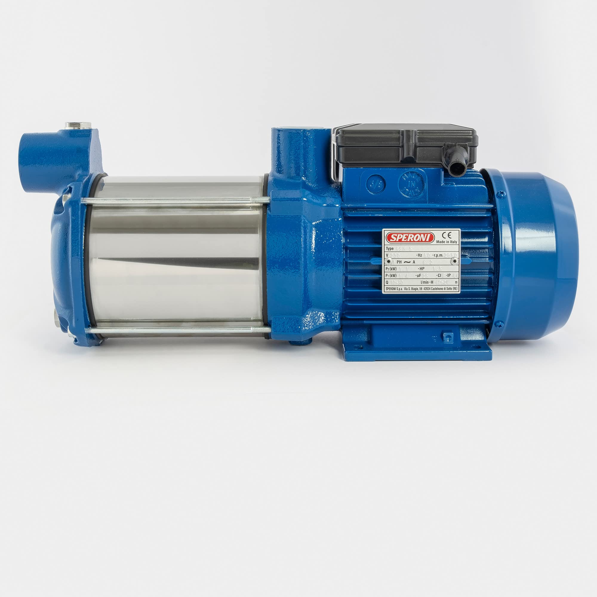 Speroni® Elettropompa centrifuga multistadio RSM 5/N V.230 Hz.50 Blu Ral 5010