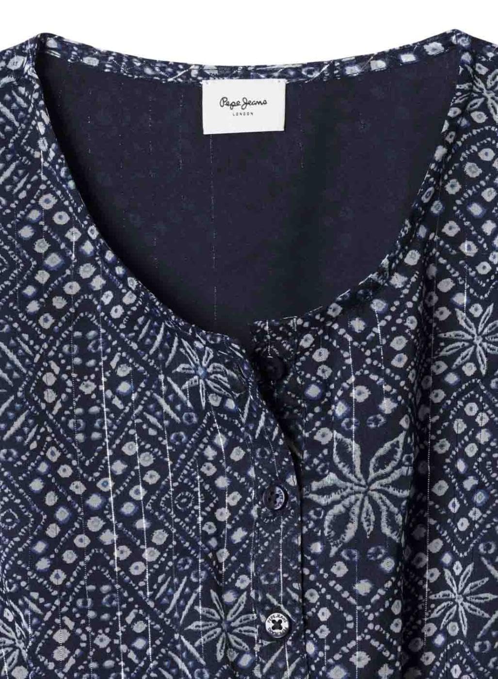 Pepe Jeans Sukienka dziewczęca IMABEL, niebieska (granatowa), 10