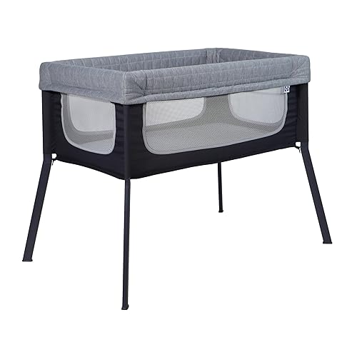 Sealy Baby Cuna acogedora y suave y transpirable y de noche, cuna ligera de malla aireada para recién nacidos, segura y cómoda para compartir