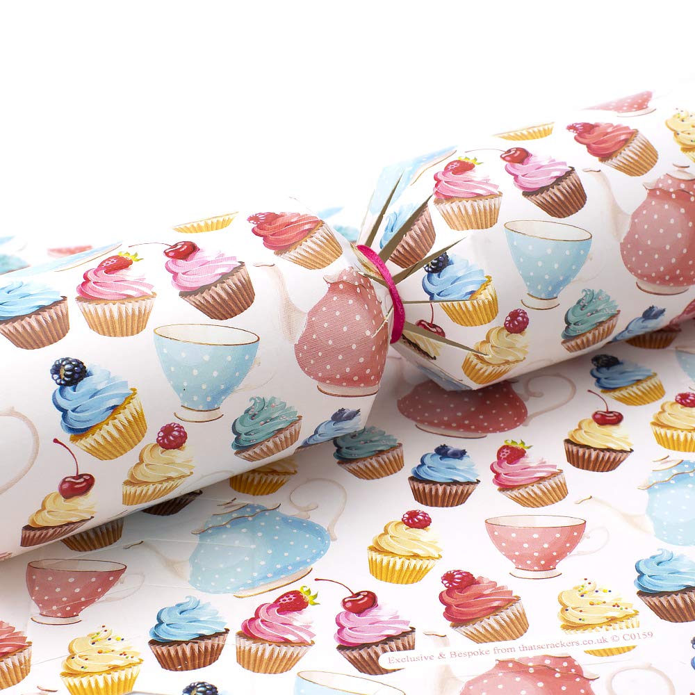 That's Crackers! Pink 6 Afternoon Tea Cracker Making Craft Kit - Make & Fill Your Own