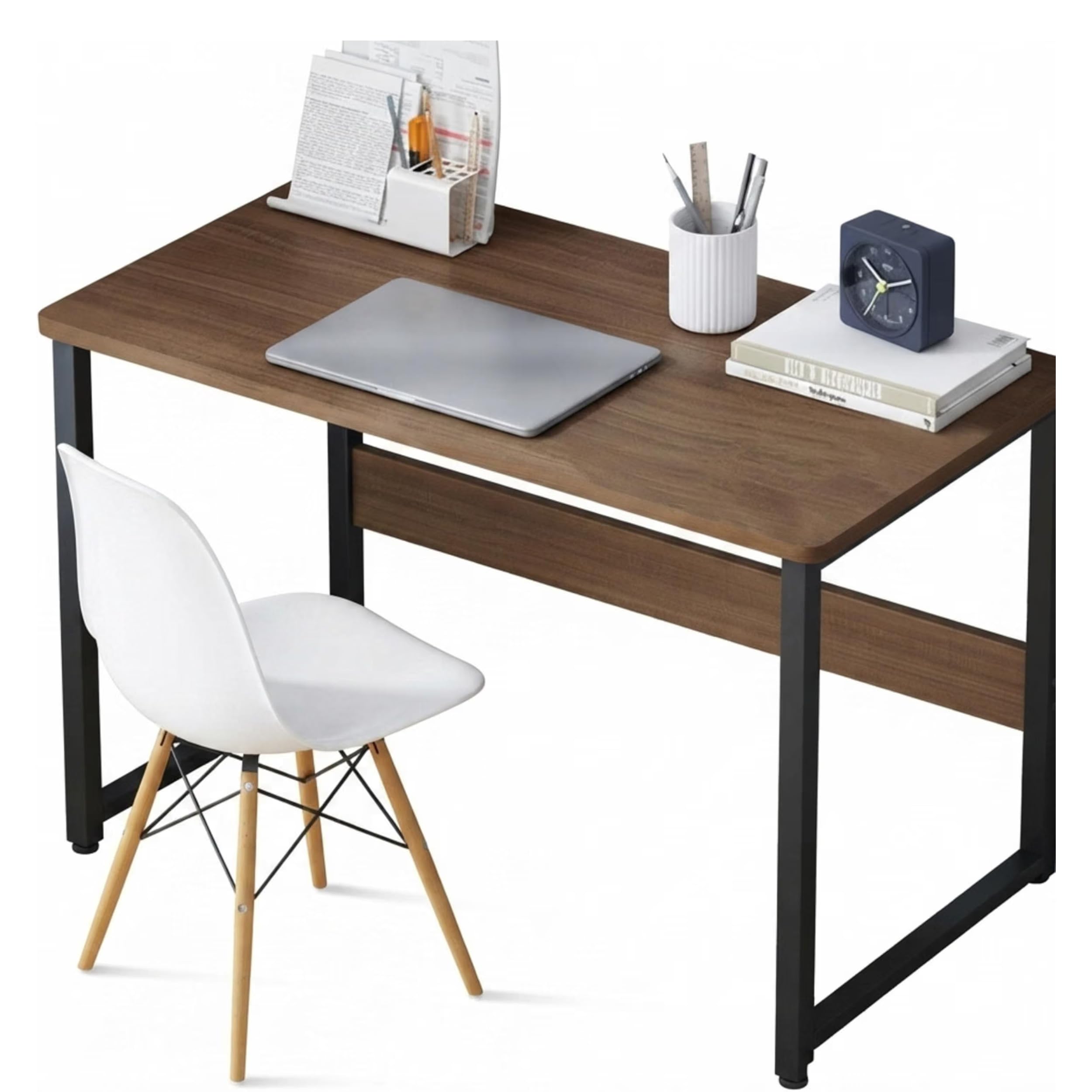 VORACIS Computer Desk 80 x 37 x 72 cm Rustic Brown