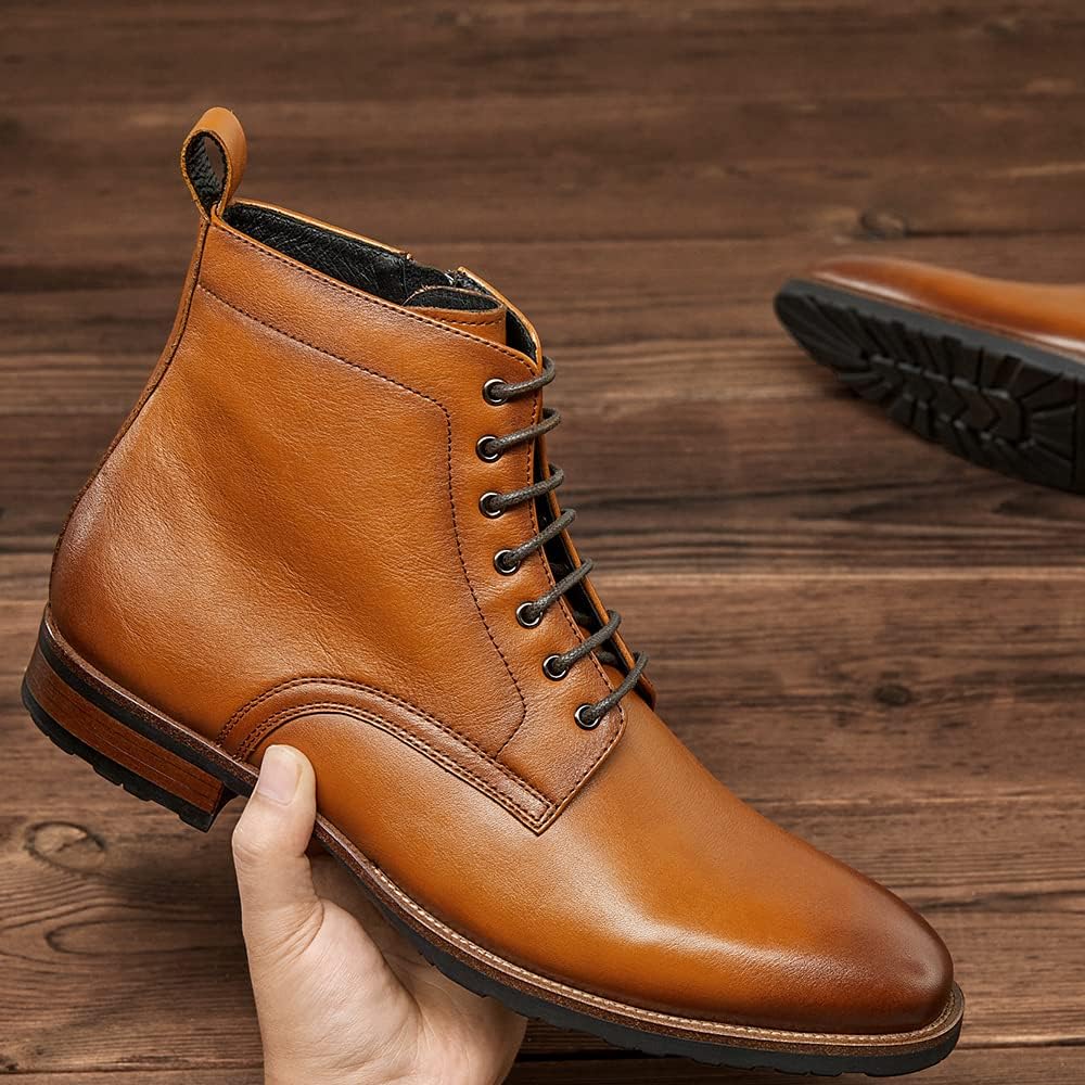  | Dockorio Mens Chukka Dress Boots Oxford Boots for Men | Chukka