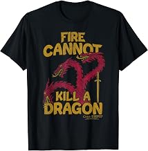 Game of Thrones Fire Cannot Kill Dragons T-Shirt