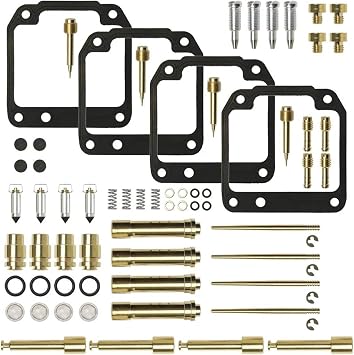 4 Set Carburetor Repair Rebuild Kit For Yamaha XJR400 1993-1996 XJR 400 R Motorcycle Carb Accessories