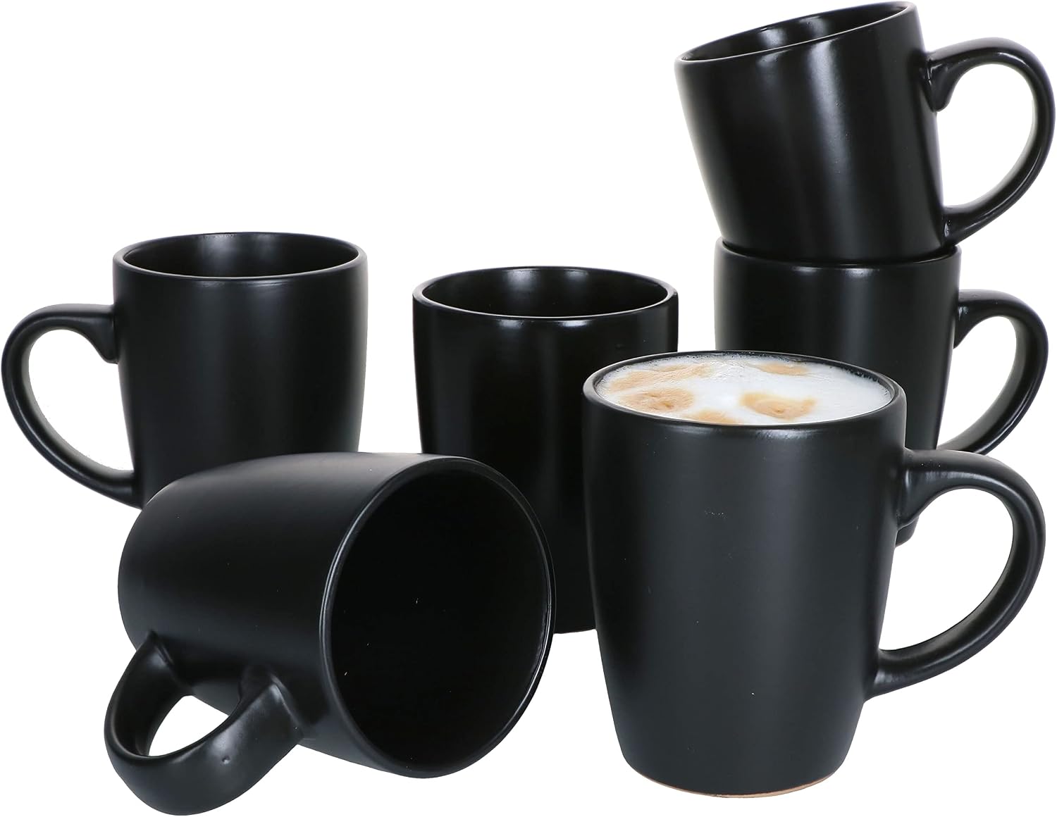 Pack De 6 Tazas Y 6 Platos Para Café O Té Blanco Porcelana | Cuotas Sin