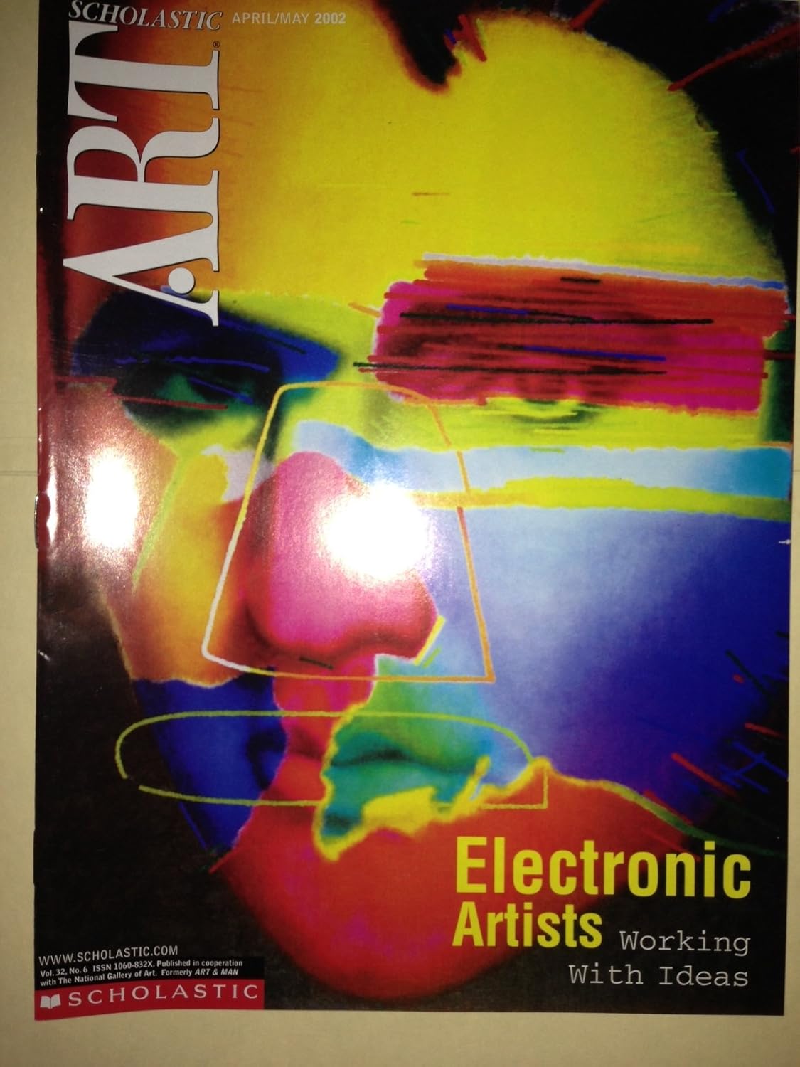 Scholastic Art Magazine Electronic Artists Working With Ideas April/May