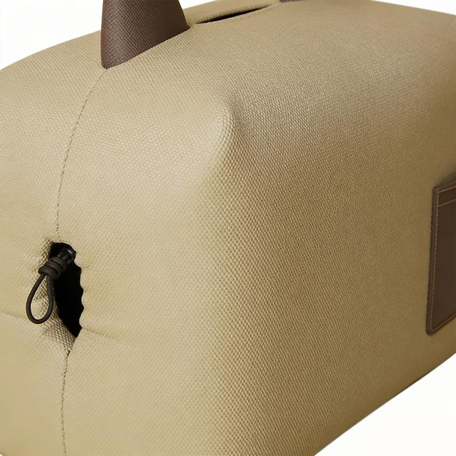 Hundekäfig-Abdeckung, 540 g, kleine Kistenabdeckung mit Kordelzug, isolierter lichtblockierender Schatten, -Transport-Sonnenschutz, wärmend, winddicht, Baumwollunterstand – für Wohnung