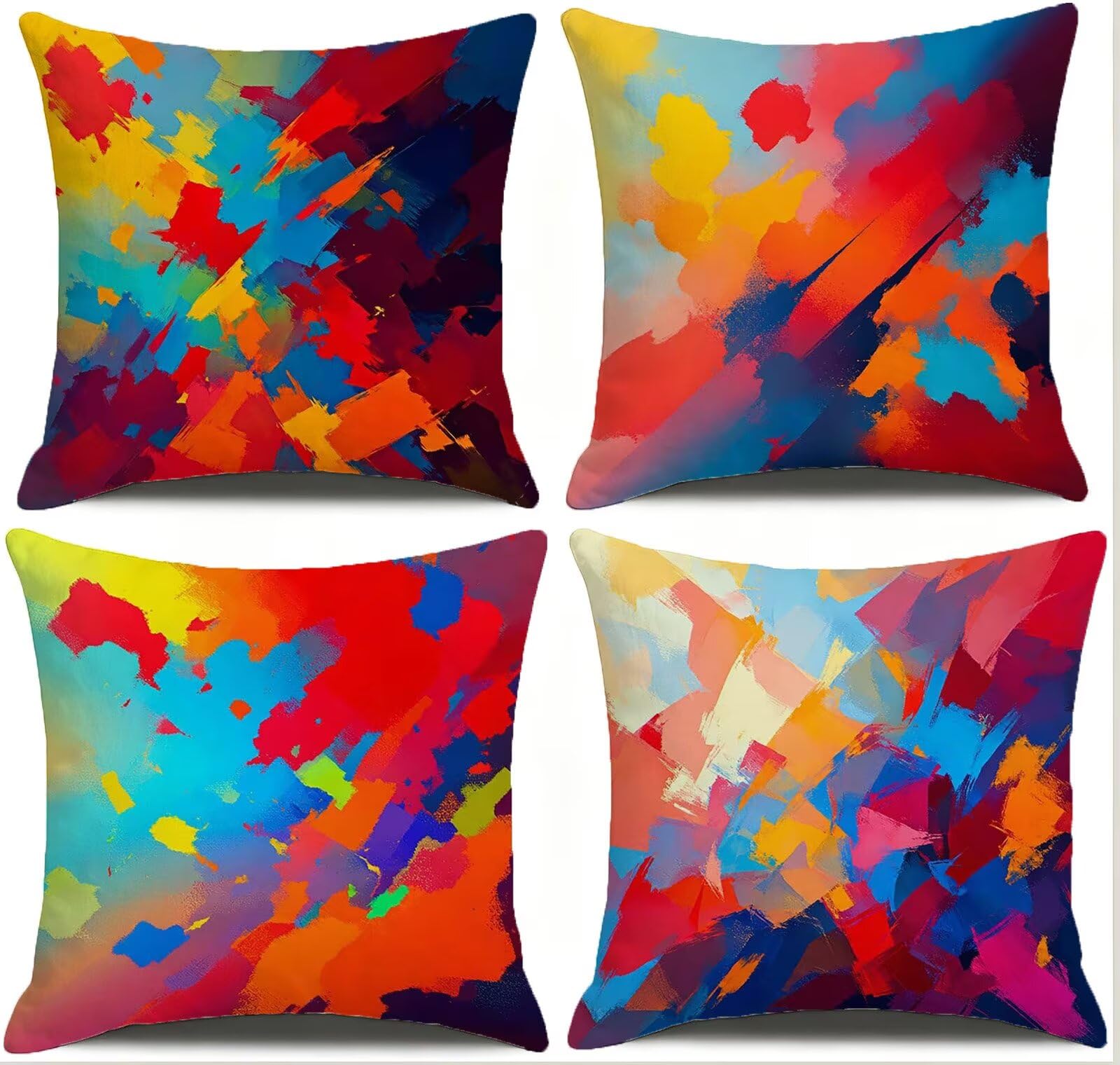 Colorato Federe Cuscini Divano 40x40cm, Cuscini da Esterno, Cod-224
