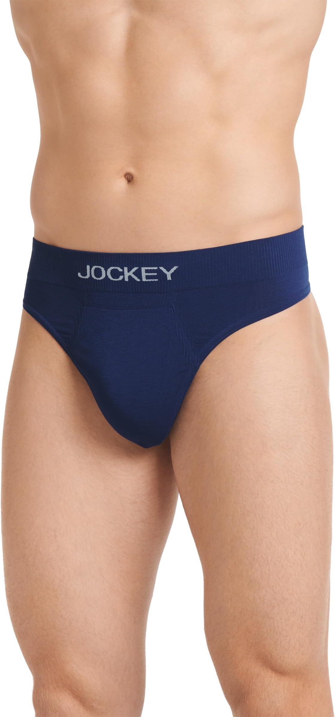 Jockey Men's Form Fit Lightweight Seamless Thong Underwear