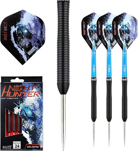 Chameleon - Dardos de punta de acero al 90% tungsteno con caja de regalo, juego de dardos profesionales Chameleon - Dardos de punta de acero al 90% tungsteno con caja de regalo, juego de dardos profesionales