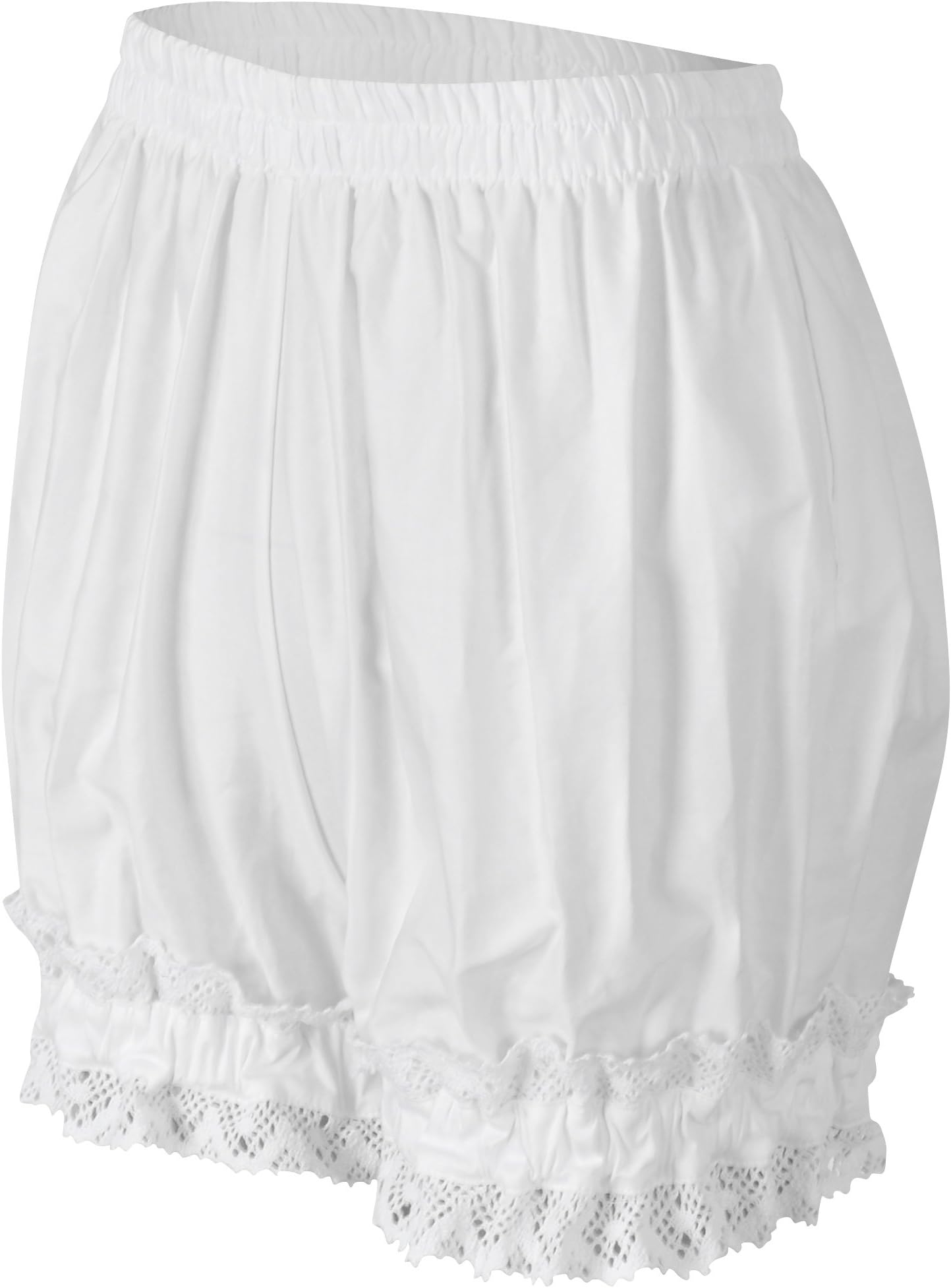 Women's Cotton Lolita Bloomers Maid Ruffle Pumpkin Pants Shorts