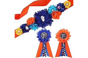 JOYMEMO Space Baby Shower Maternity Sash Kit - Capturing the Cosmic Essence...
