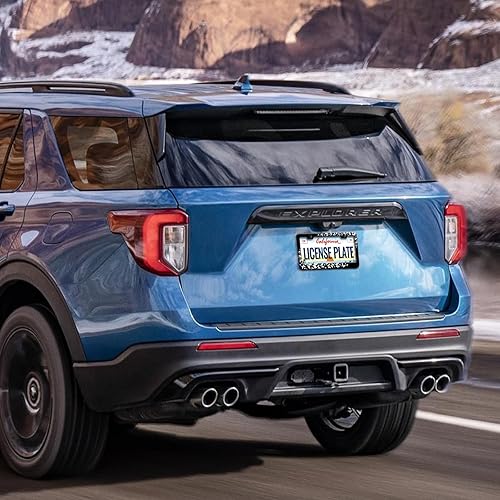 Miniatura 6 de Marcos de matrícula con estampado de leopardo arcoíris, paquete de 2 para mujeres y hombres, marcos de matrícula personalizados para automóvil,