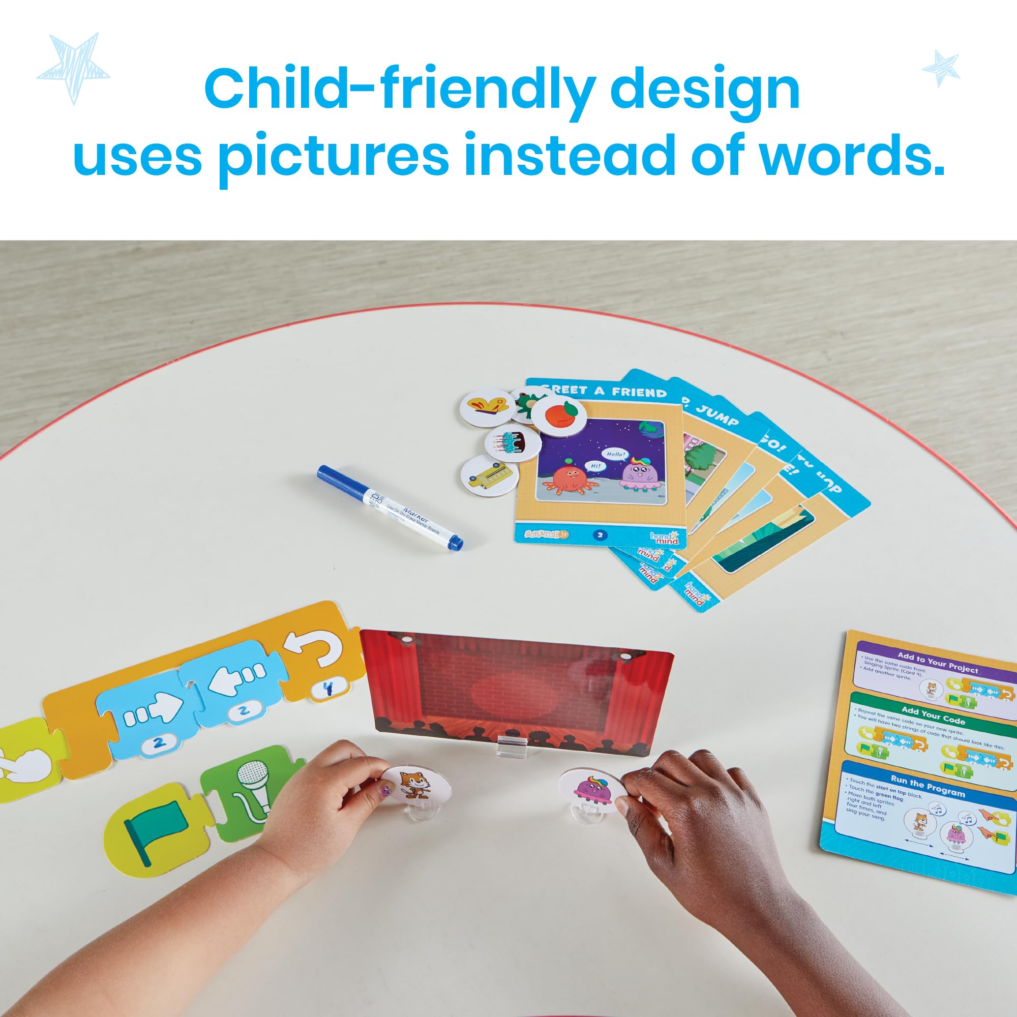 hand2mind ScratchJr Block-Based Coding Student Activity Set, Learn to Code - Image 4