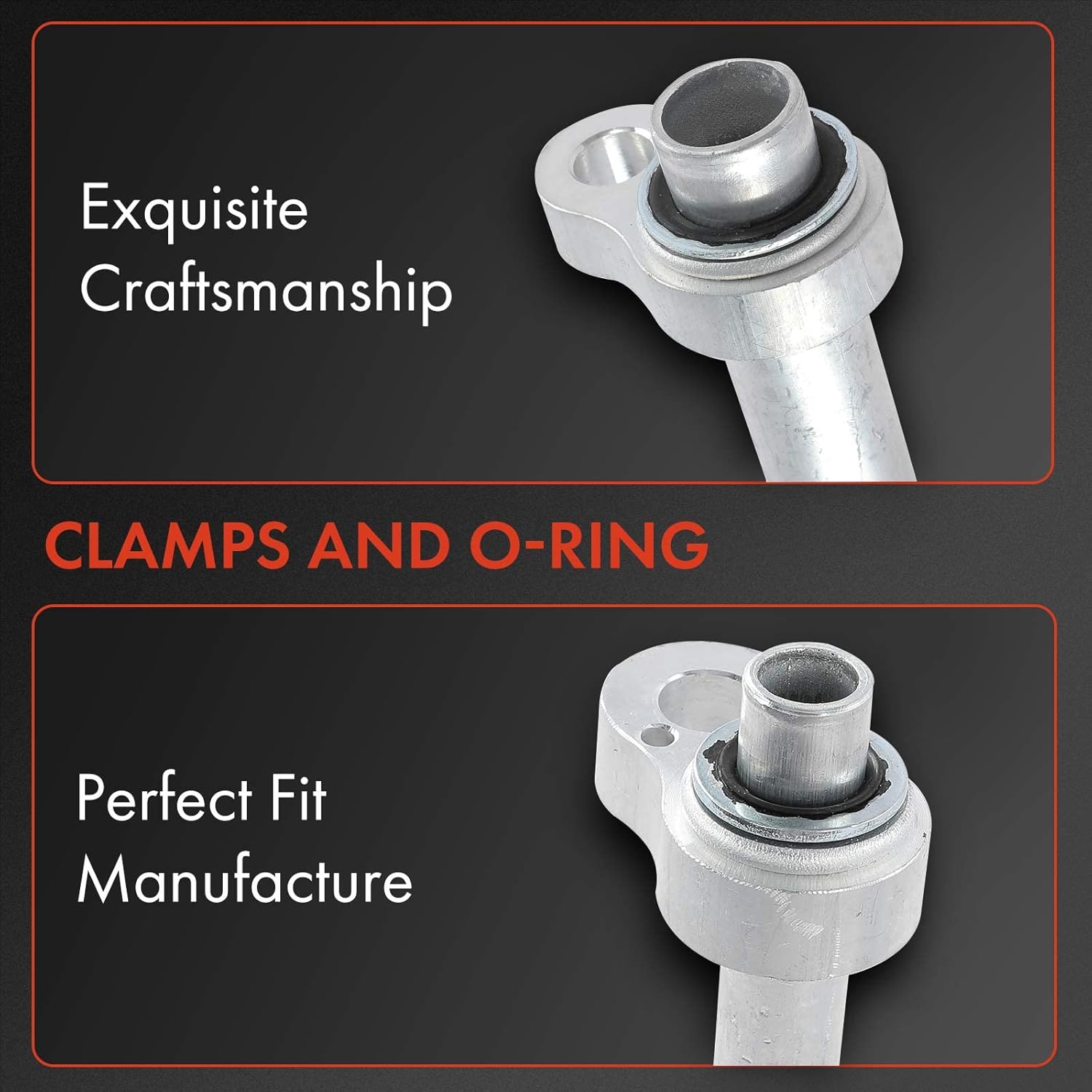 A-Premium A/C Suction and Discharge Line Hose Assembly Compatible with Buick LaCrosse 2010-2013, Allure 2010, 3.0L 3.6L