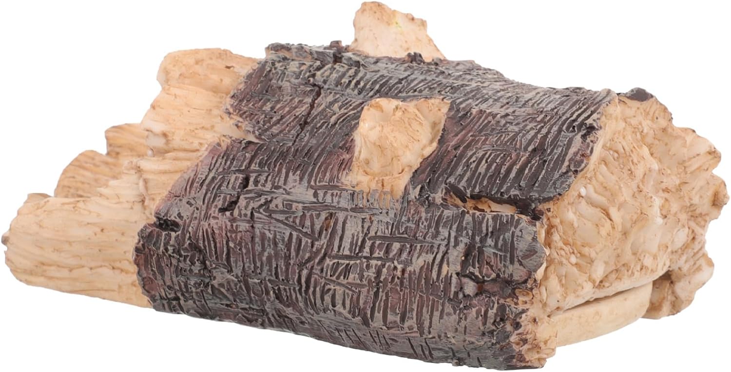 Simulated Stump Key Hider Resin Storage Box for Backyard Porch