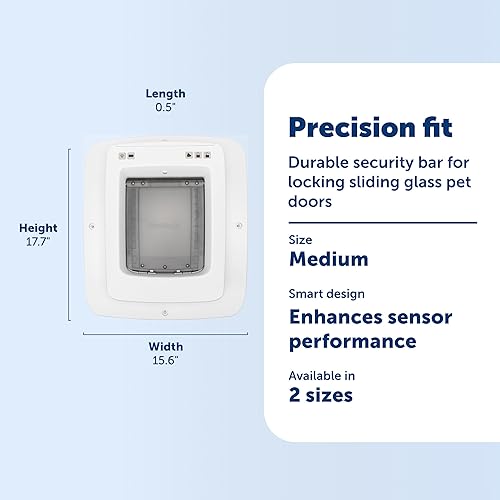 Miniatura 3 de PetSafe SmartDoor - Adaptador de instalación de puerta para mascotas, permite la instalación en metal, vidrio y paredes, minimiza la interferencia