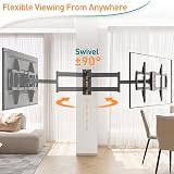 ELIVED 813mm Long Arm TV Wall Bracket for Most 37-75 Inch TVs, Universal Long Extension Arm Corner TV Wall Mount, With Tilt, Swivel, Up to 45 kg, Max VESA 600x400mm, EV1036 - 5