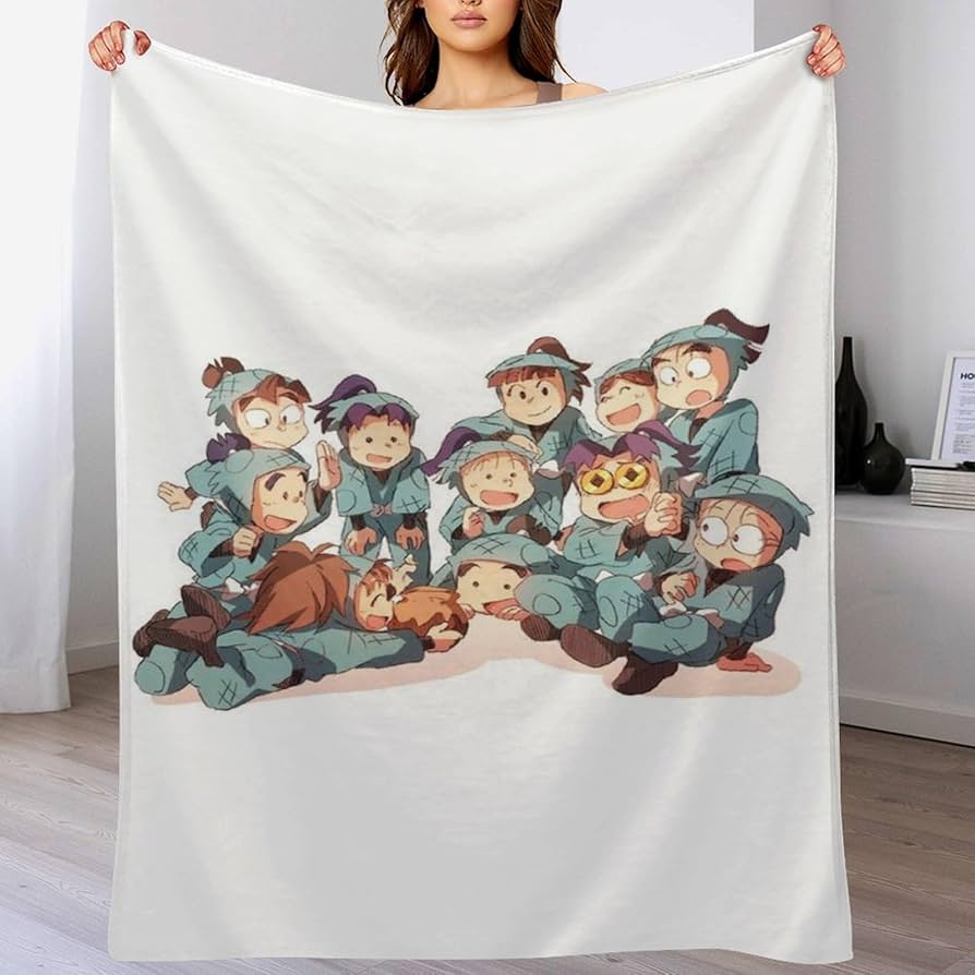 Amazon｜忍たま乱太郎 【三種類のサイズから選べる】 ブランケット