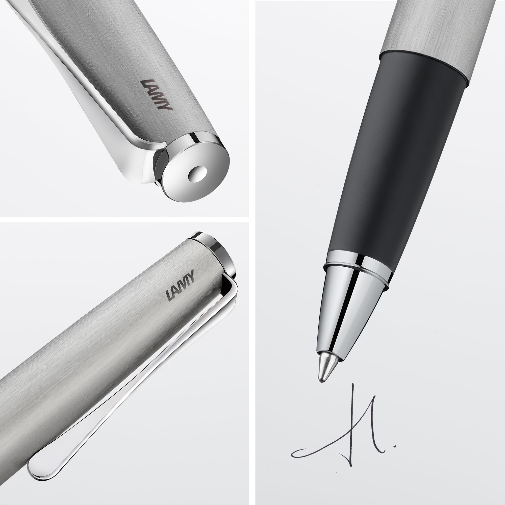 Amazon | LAMY（ラミー） studio マットブラッシュ ローラーボールペン