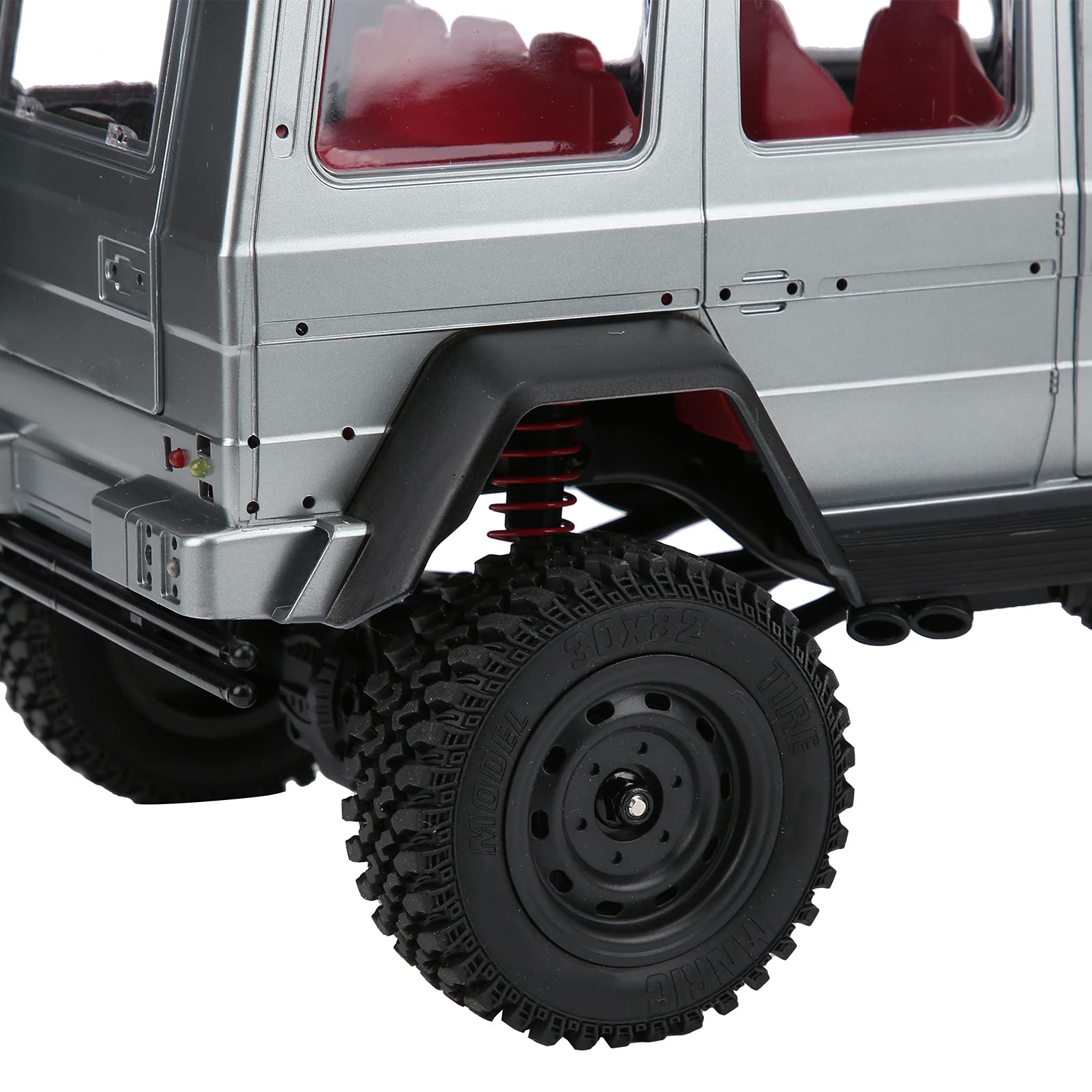 MN86 1:12 Auto Telecomandata Giocattolo da Arrampicata in Plastica Durevole per Bambini Divertimento Elettrico Tempo di Gioco 36 X 19 X 19,5 Cm (Argento)