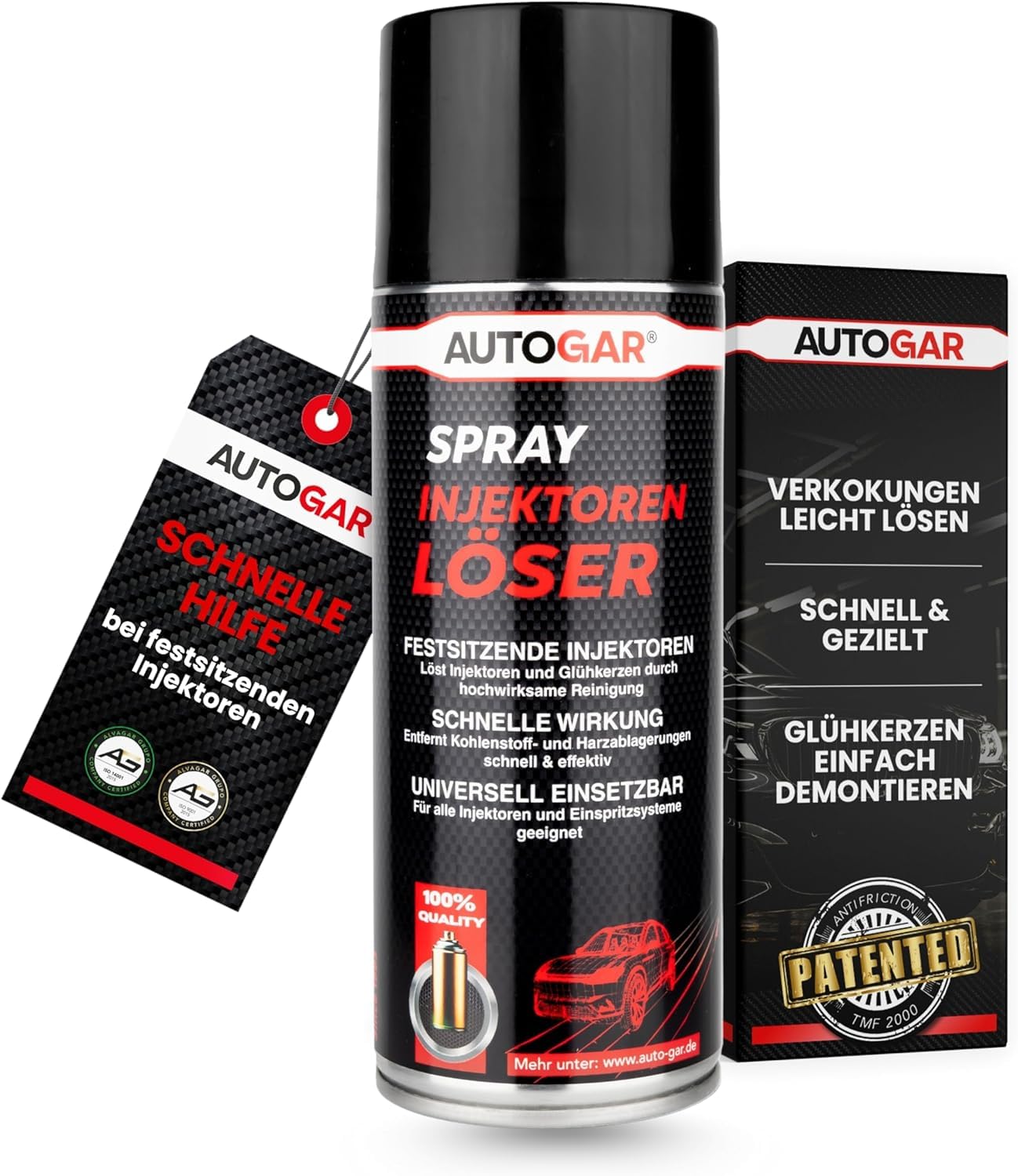 Spray iniettore Solver 400 ml Staccare rapidamente e facilmente gli iniettori incollati. AUTOGAR
