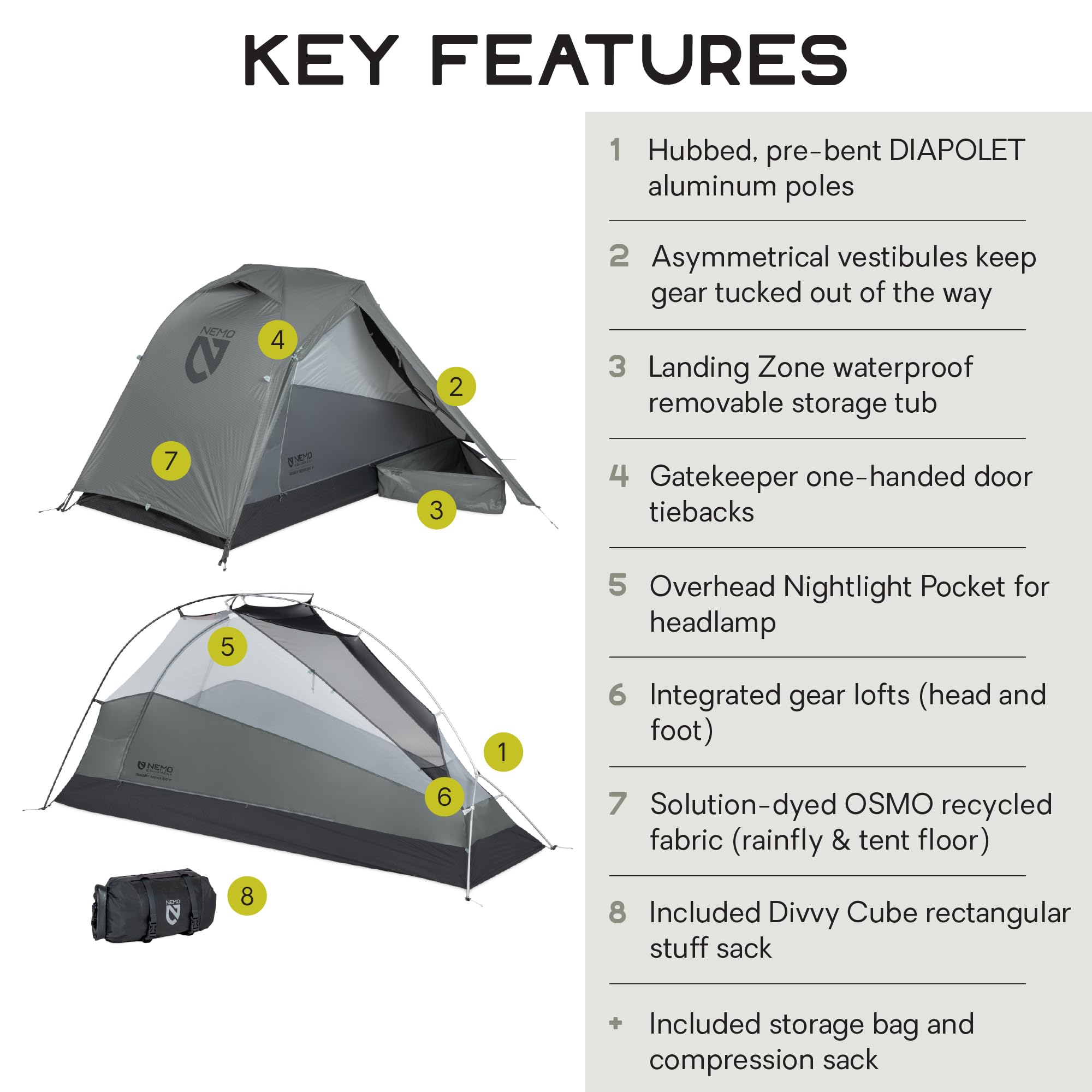 Dragonfly OSMO Bikepacking Tent | Ultralight, Livable, Versatile, Camping, Backpacking