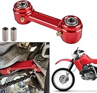 Vista 8 de Billet - Eslabón de bajada de suspensión trasera, kit de eslabones de suspensión trasera de aluminio para motocicleta todoterreno para Honda XR650L