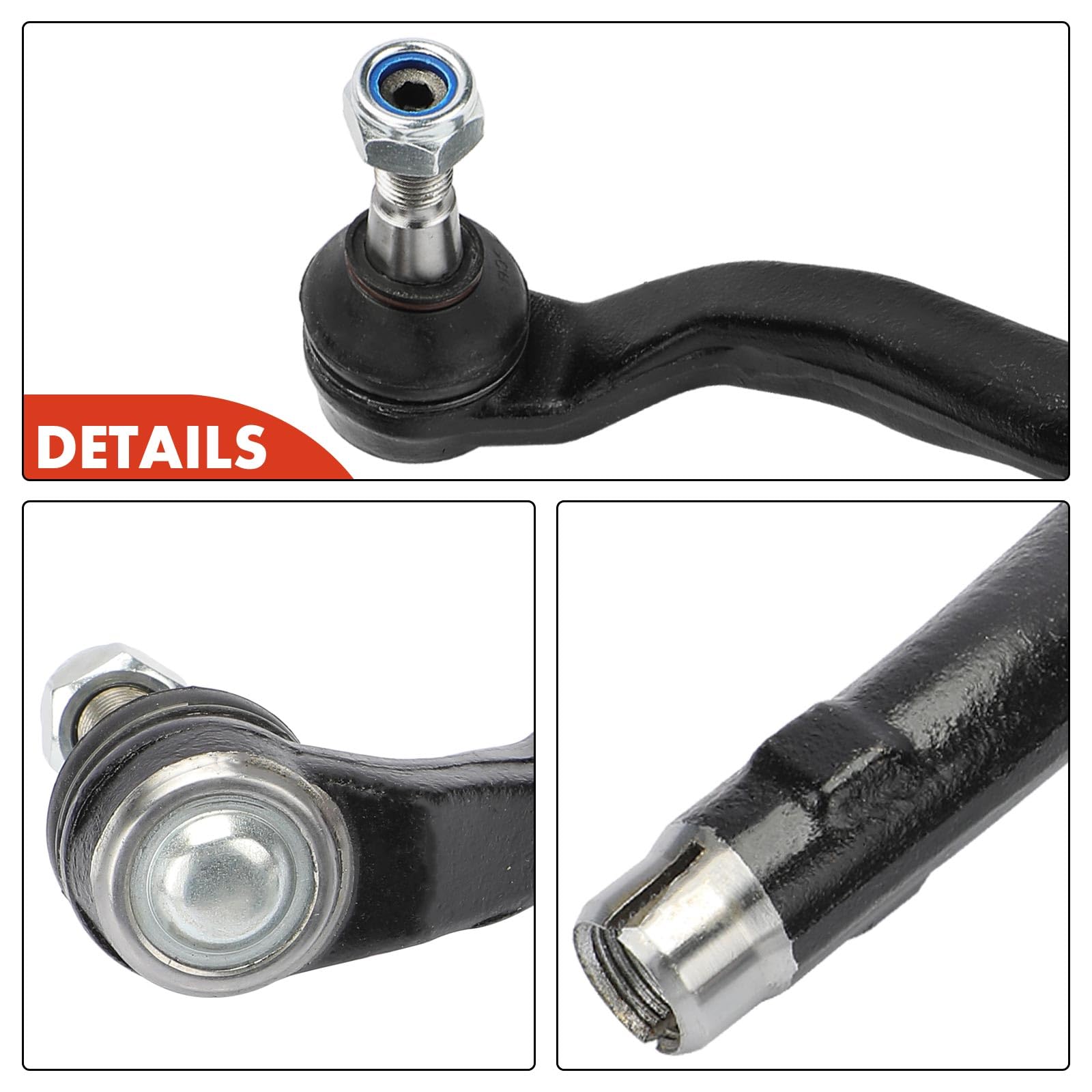 Frankberg 2x Embouts de biellette de direction avant 1633300103 | Compatible avec: Classe M W163