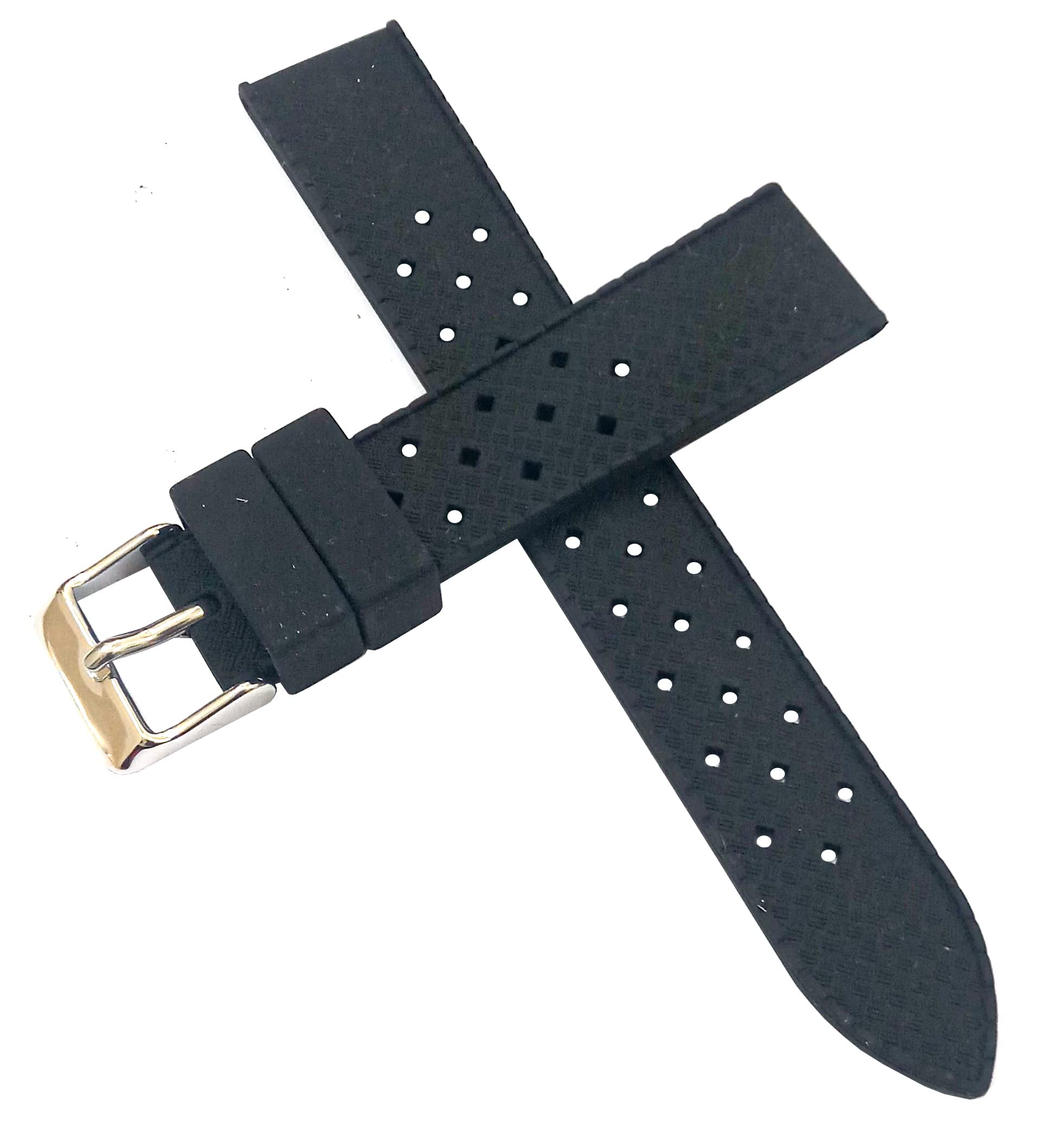 Ewatchaccessories 22mm Waterproof Replacement Silicone Rubber Orange Watch Band Strap With Silver Buckle-2 (B0BMK7M58F) Amazon Price History, Amazon Price Tracker