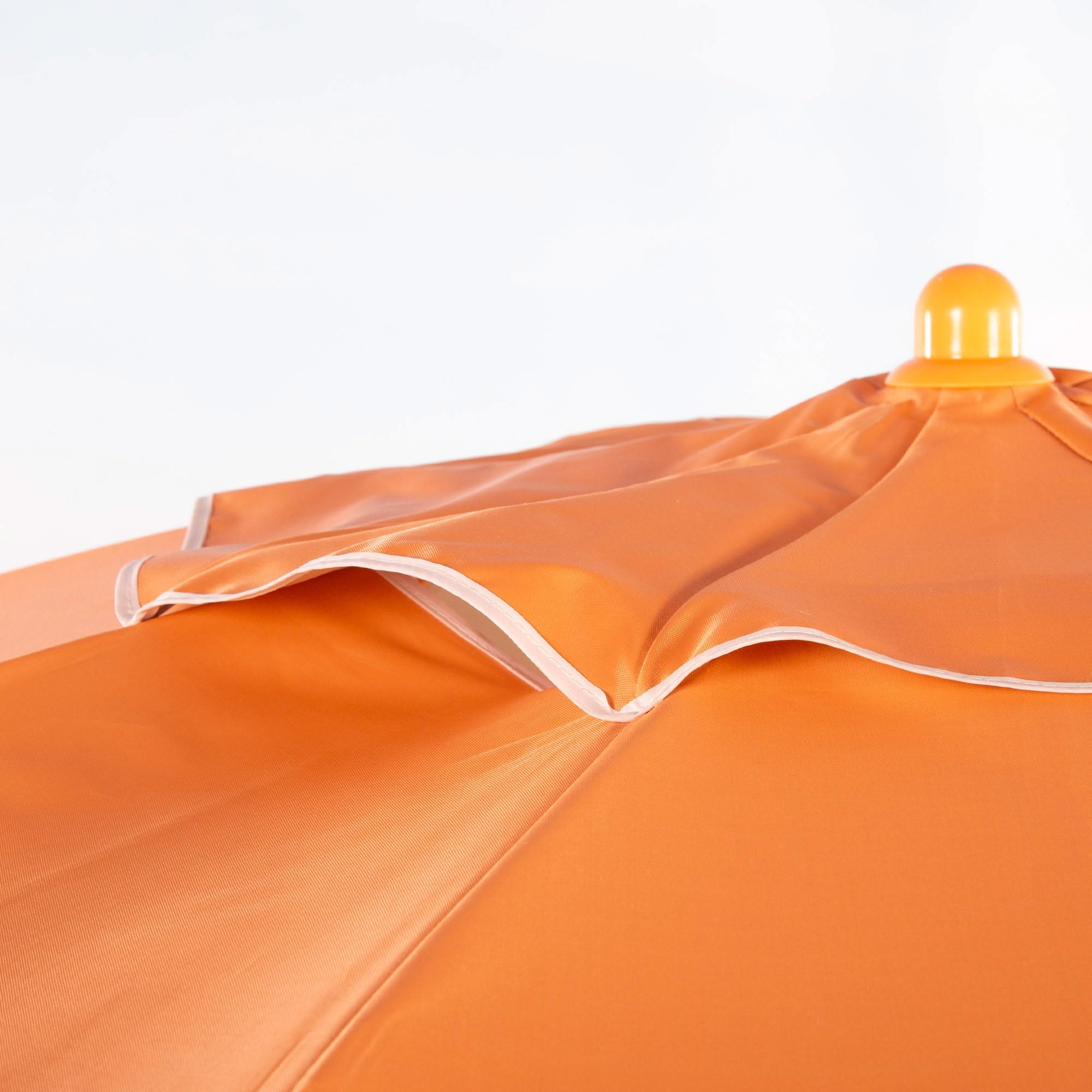 AKTIVE BEACH Ombrellone da spiaggia inclinabile D220 cm, Arancione, con protezione UV50, 8 aste, Materiale oxford, con ventilazione, per esterno (62483)