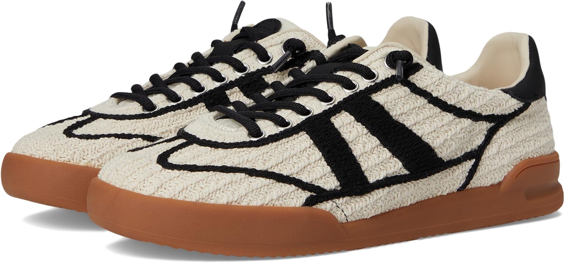 Amazon.com | Steve Madden Women's Verdict Natural/Black 6 Medium