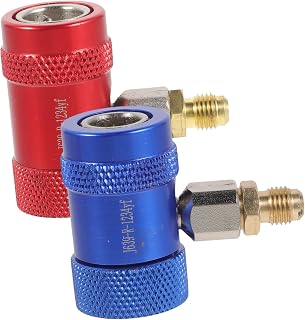 SEWOART Adaptador Aire Acondicionado Automóvil Conectores De Aleación De Aluminio Ajustables Color