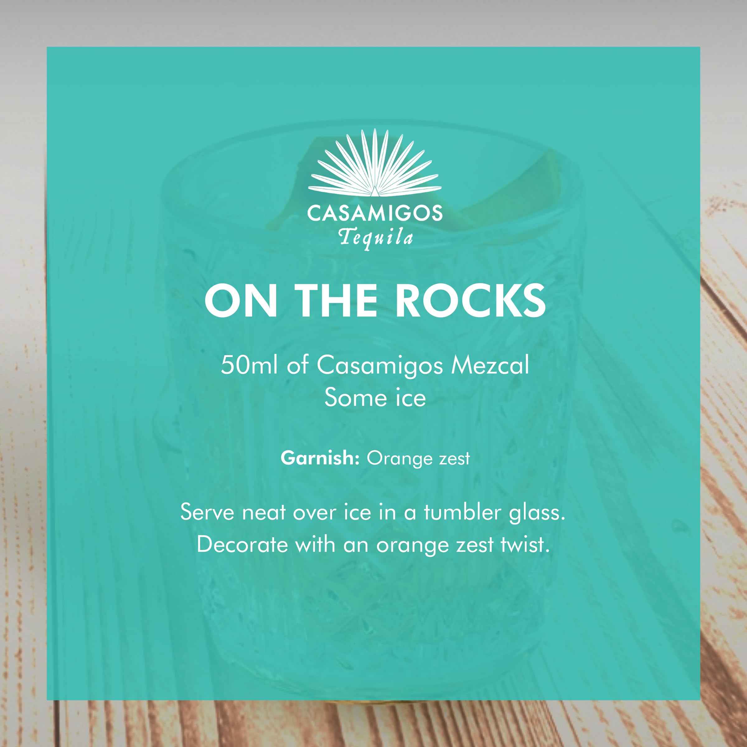Casamigos Mezcal Young Blanco 40% vol 700ml