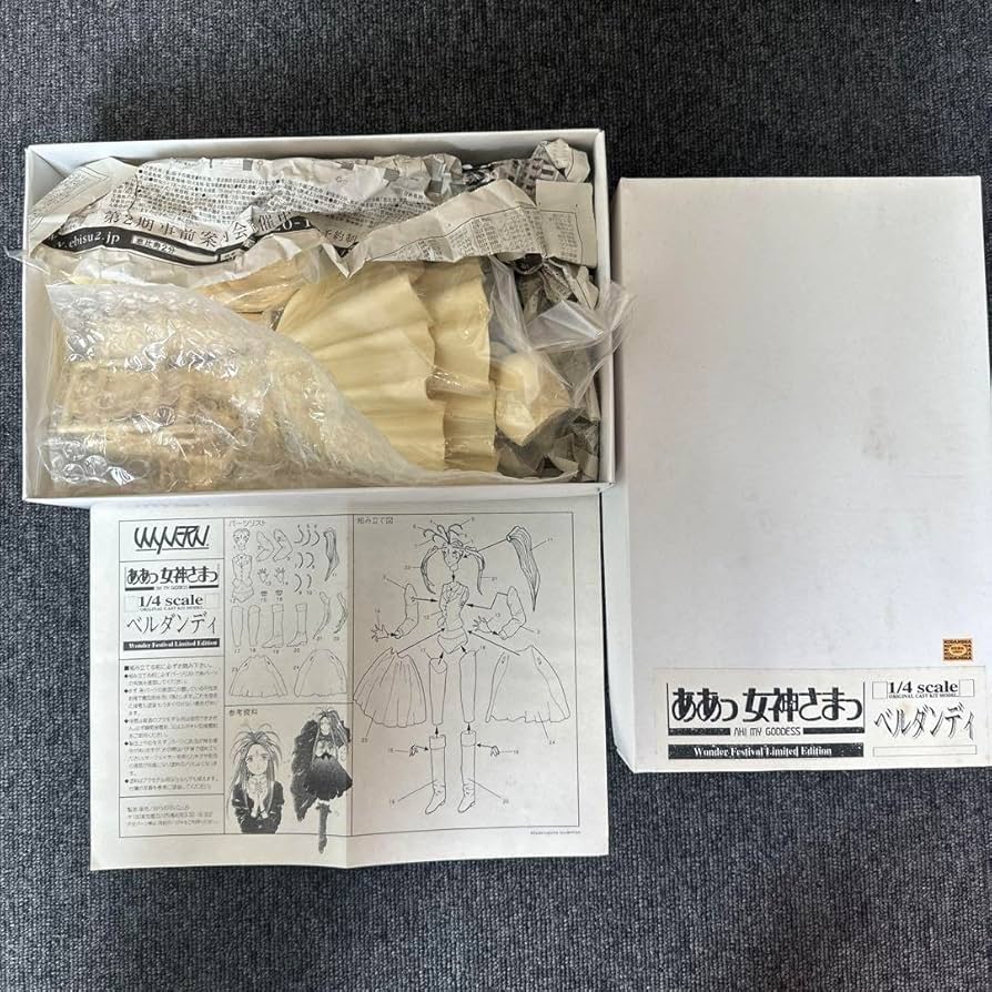 ああっ女神さまっ　WYVERN CLUB ベルダンディー　1／４ガレージキット 1/4 ベルダンディー バニーVer.『ああっ女神さまっ』 | 鉄道模型